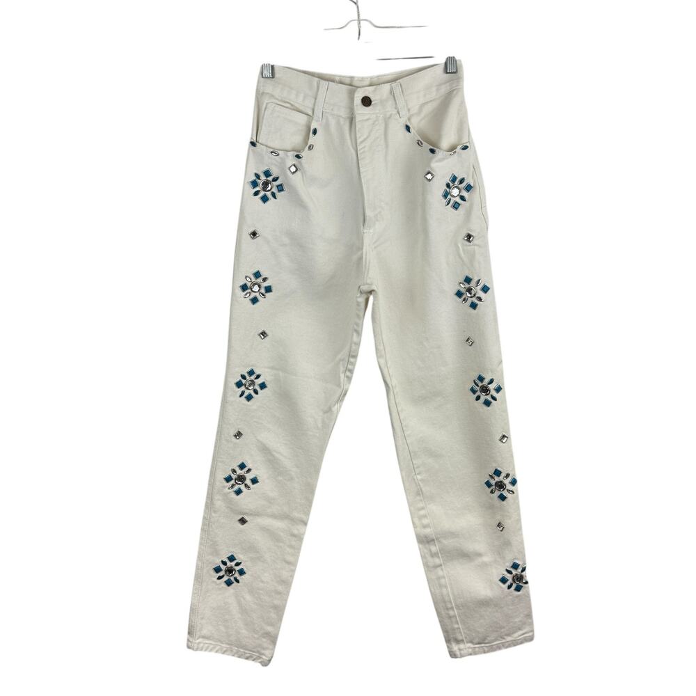 VTG 80's Monique Embellished Mom Jeans